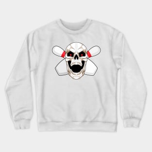 Skull Bowling Bowling pin Crewneck Sweatshirt